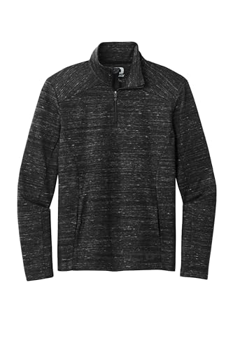 OGIO Unisex Flux Quarter Zip, Blacktop Heather, X-Small at Amazon